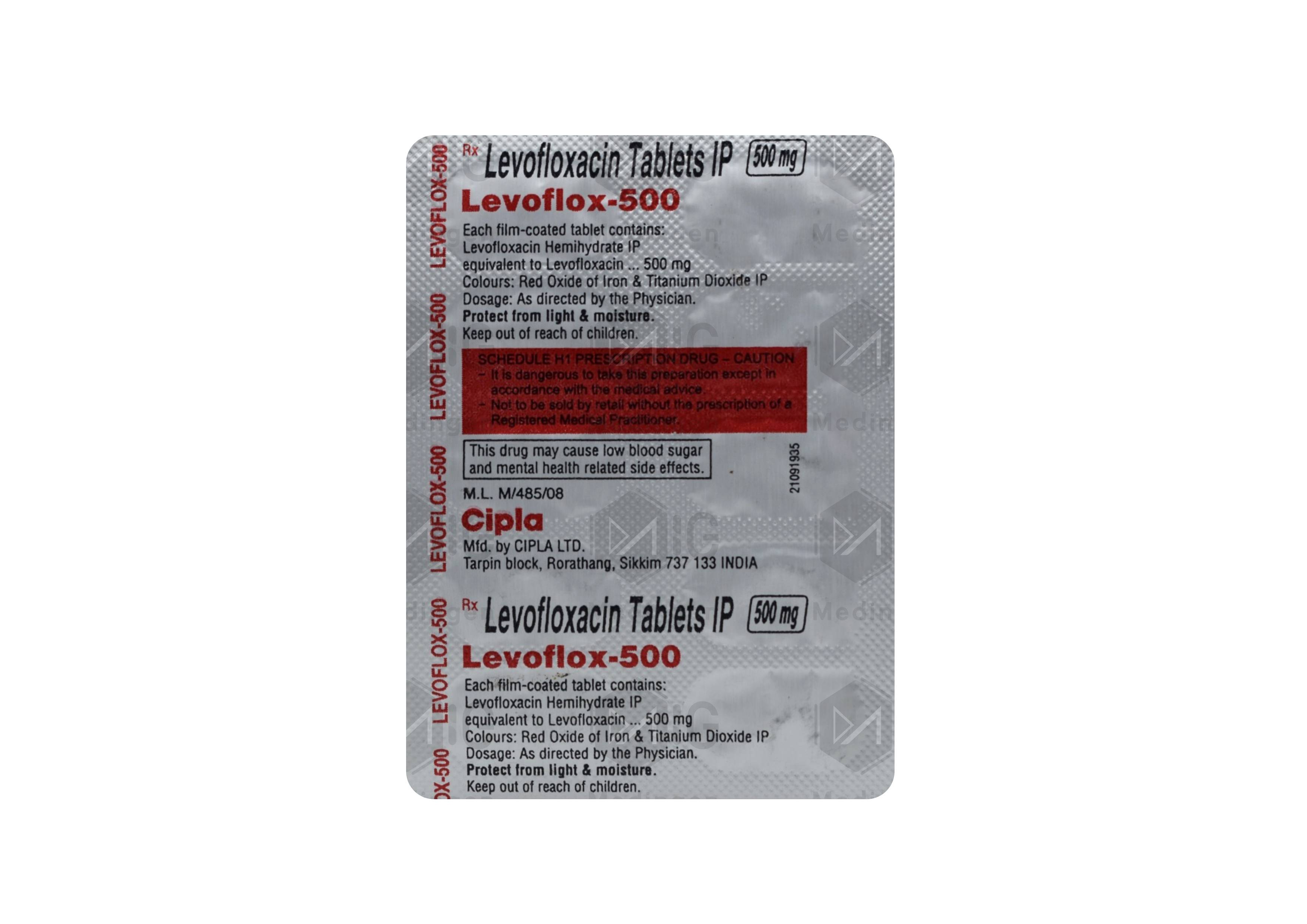 LEVOFLOX 500MG